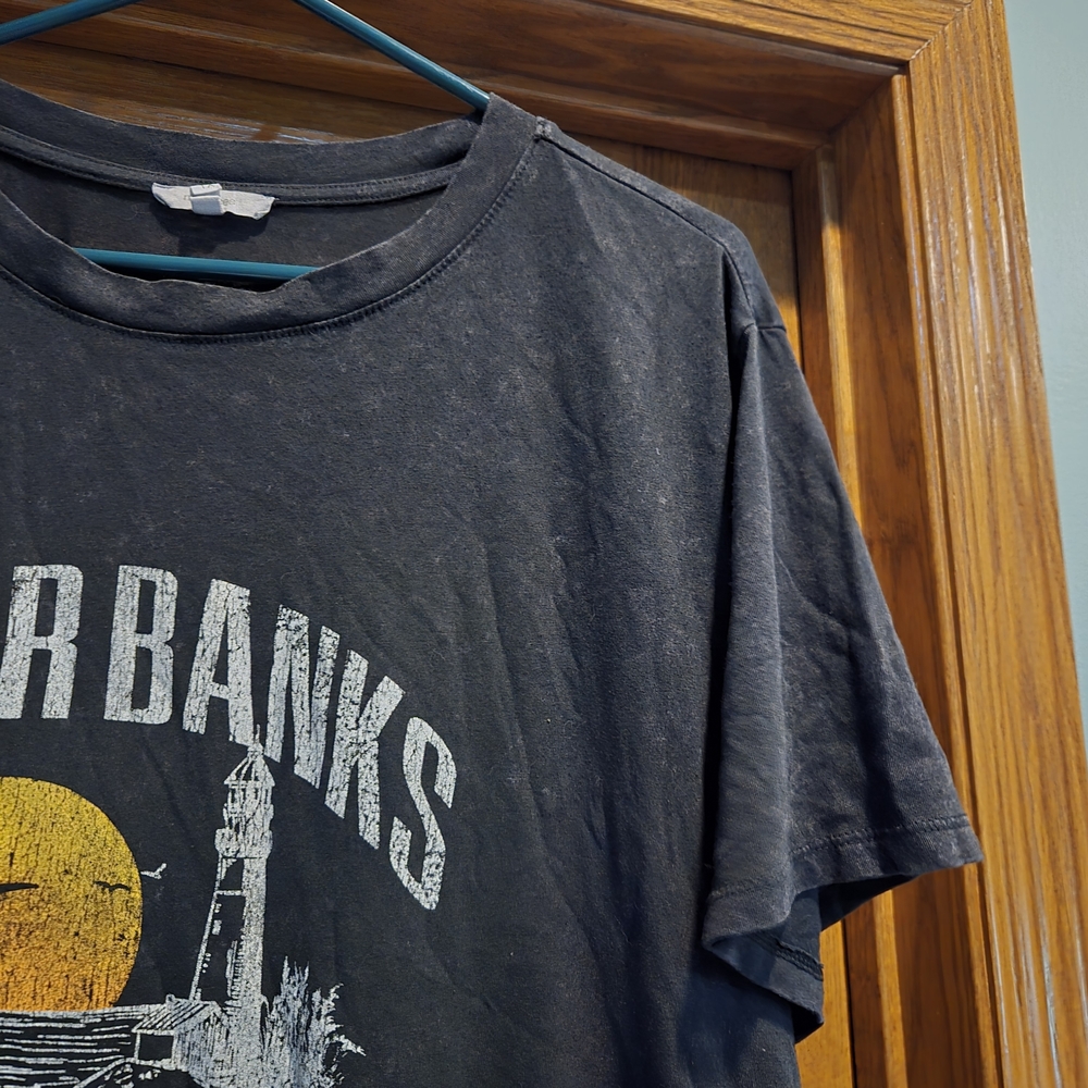 Maurices Outer Banks Graphic Tee in Black and Orange - Picture 10 of 14
